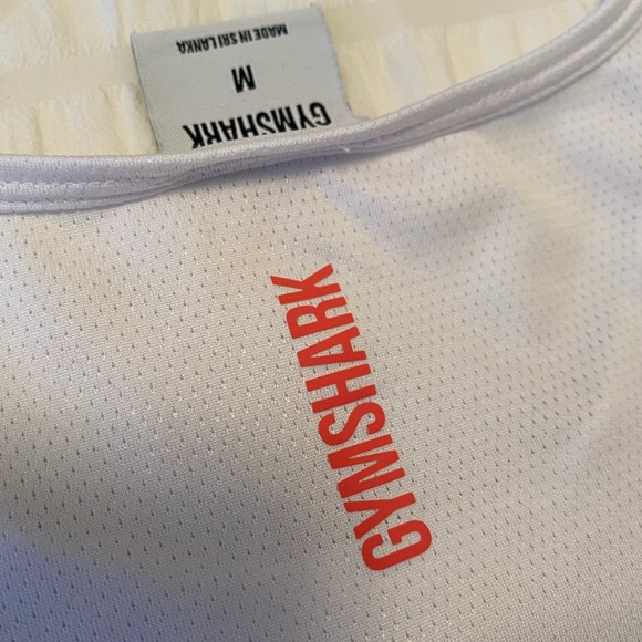 White Gymshark Tee - Picture 2 of 3